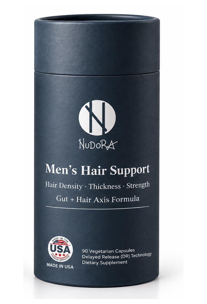 Nudora Men's Hair Support: Stronger Hair Starts Within